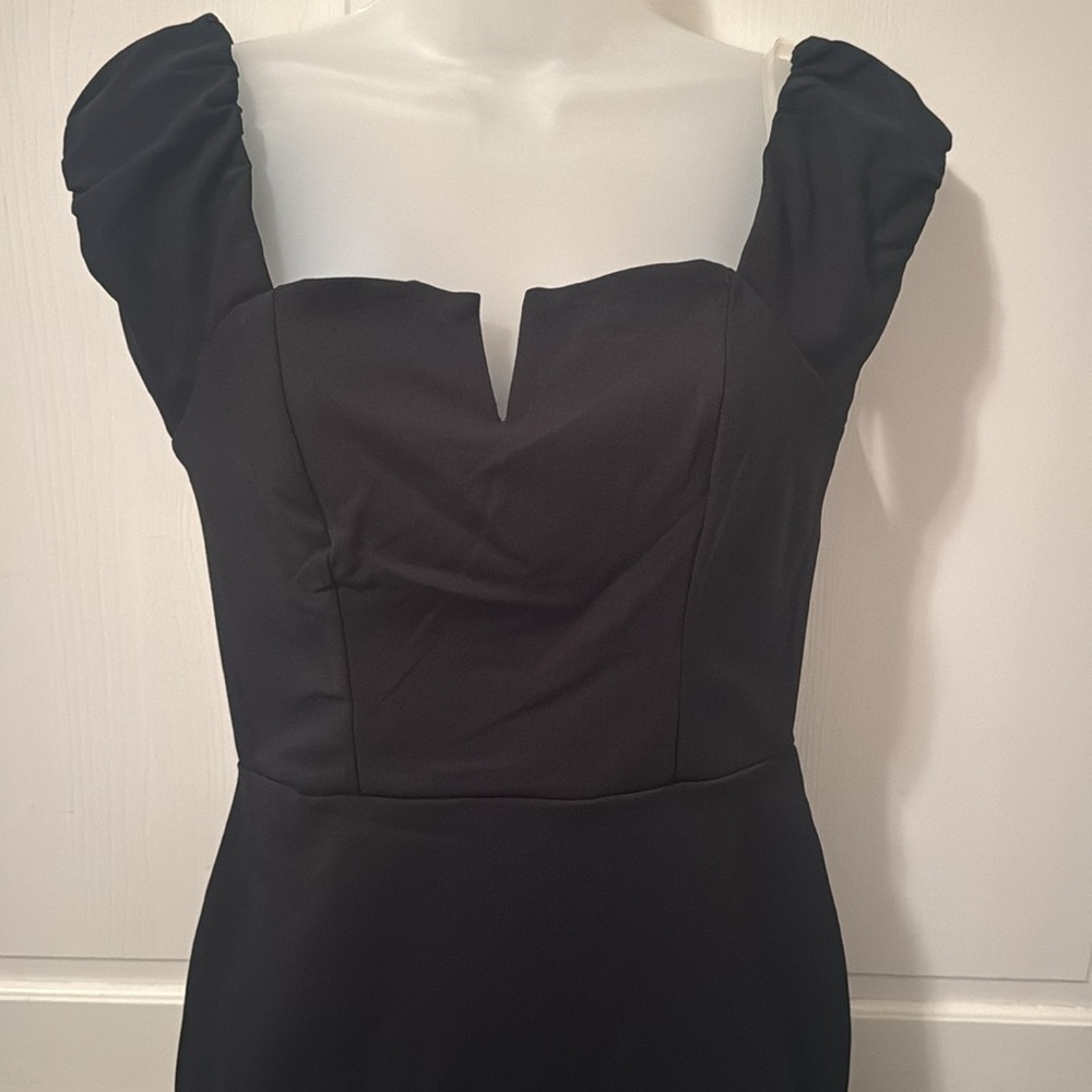 Lily Rose Black Sweet Heart cut  Dress Size Small